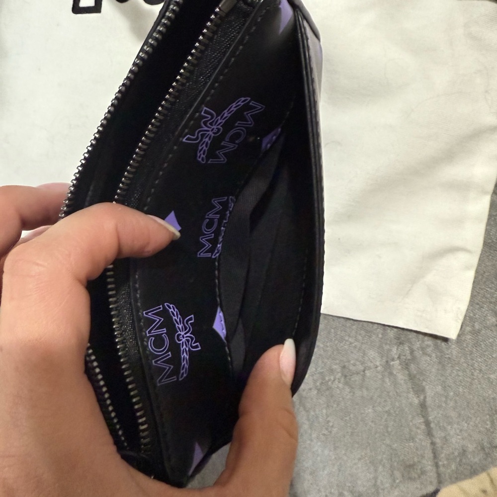MCM Black Crossbody Bag with Chain Strap - Picture 7 of 7
